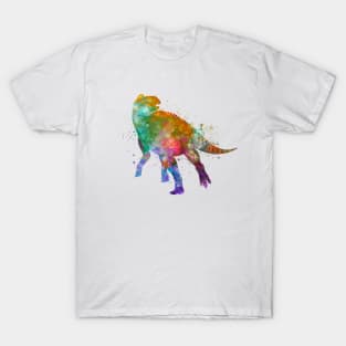 Edmontosaurus in watercolor T-Shirt